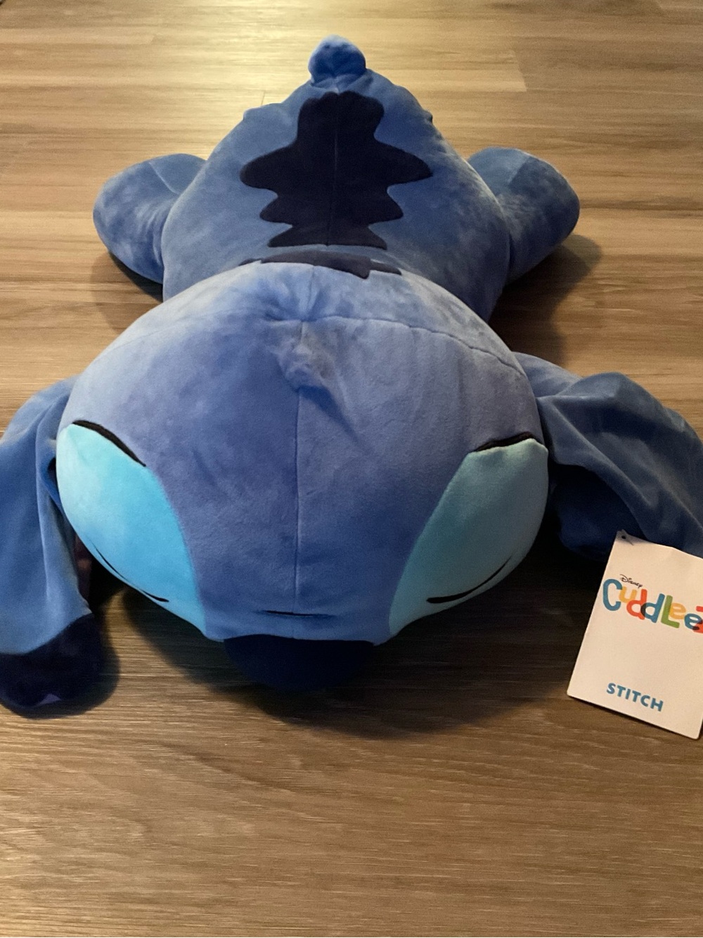 NWT Disney Stitch Plush in Deep and Light Blue